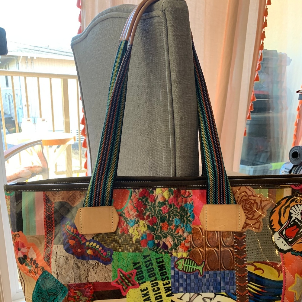 CONSUELA ZIPPER TOTE